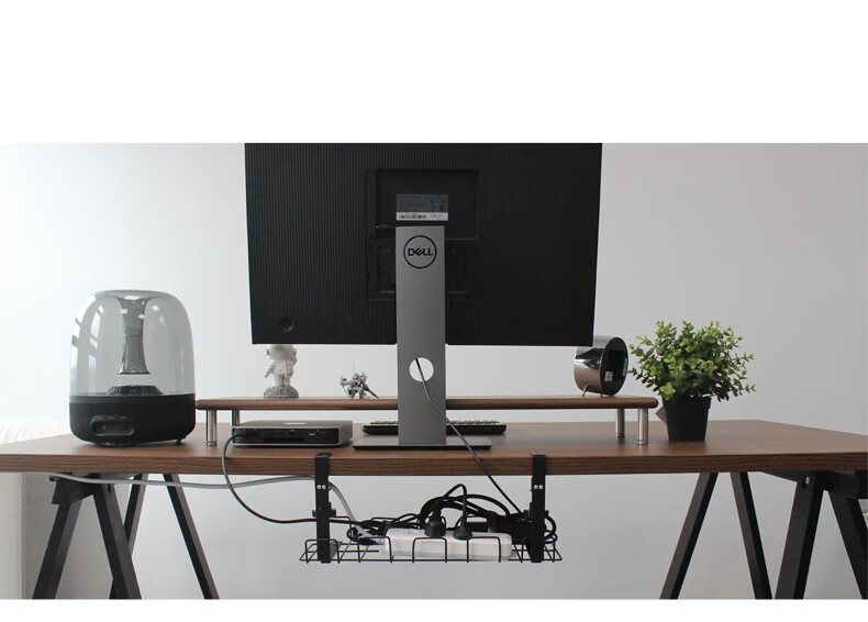 戴尔dell液晶显示器支架底座旋转升降竖屏vesa75mm 100mm通用接口