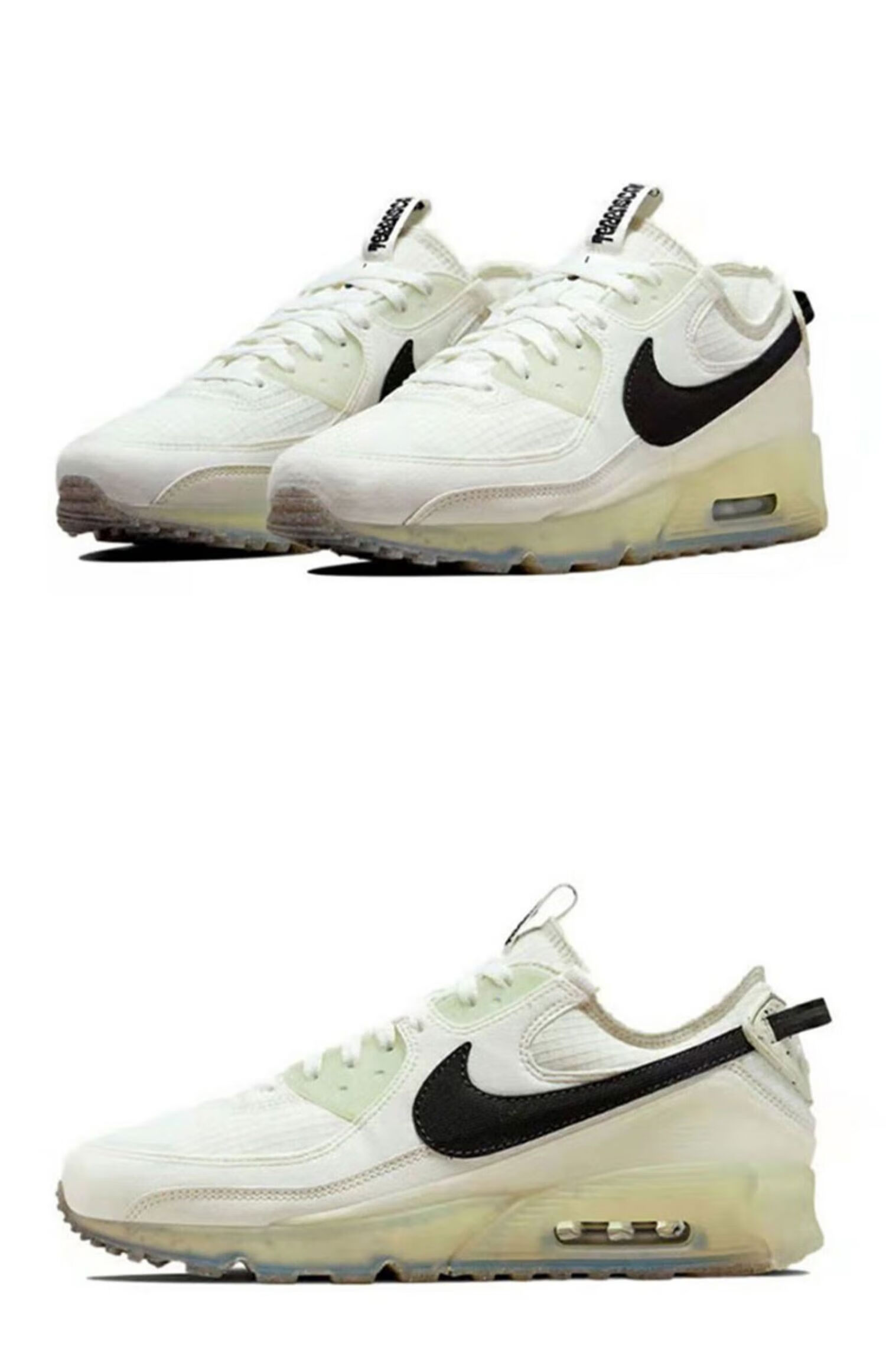 耐克男鞋nike air max 90环保果冻底气垫缓震轻便训练运动跑步鞋 dh