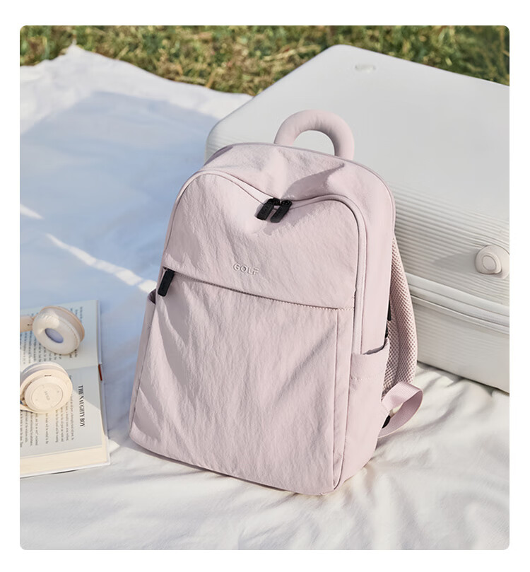GOLF Lightweight Women's Backpack 14-inch Laptop Bag Casual Travel Backpack Business Student School Bag Large Capacity 30