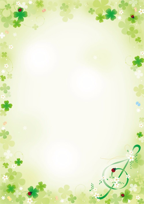 season四季纸品5504-3350张多功能a4彩色打印纸带图案花边色纸80克