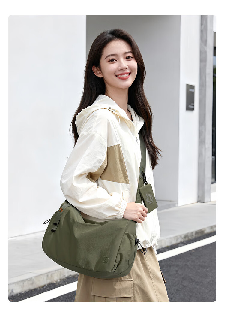 GOLF Women's Casual Single Shoulder Crossbody Bag Lightweight iPad Phone Bag Waterproof Outdoor Sports Backpack Earphone Bag 5