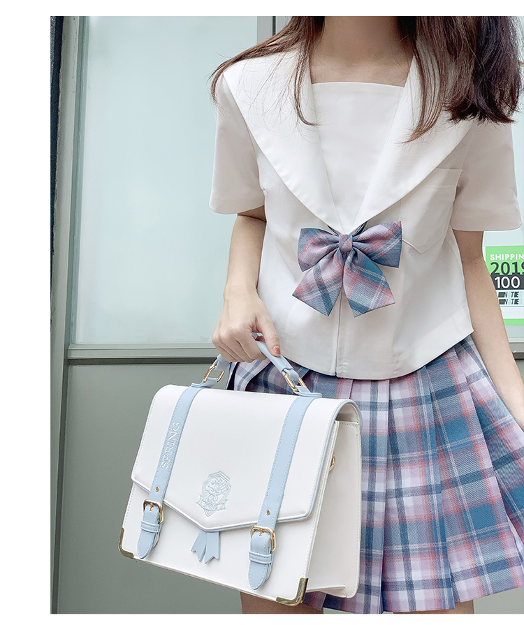 【啦啦酱jk】春告草 恋待蕾 盛夏祷歌等原创jk制服裙格裙 夏季绿格