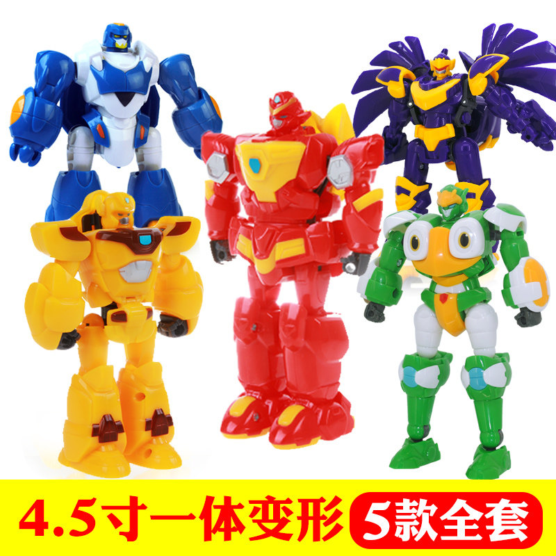 星原小宝变形玩具机器人金刚套装星元新源缘合体机甲战士男孩星宝2款