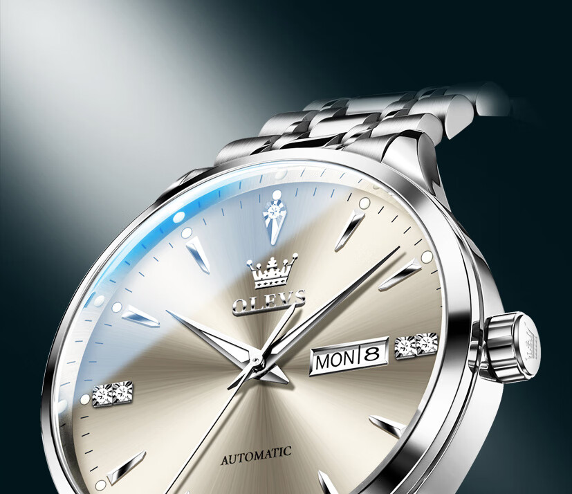 OLEVS Swiss Certified Men's Automatic Mechanical Watch Minimalist Men's Watch 2026 New Top 10 Brand 5