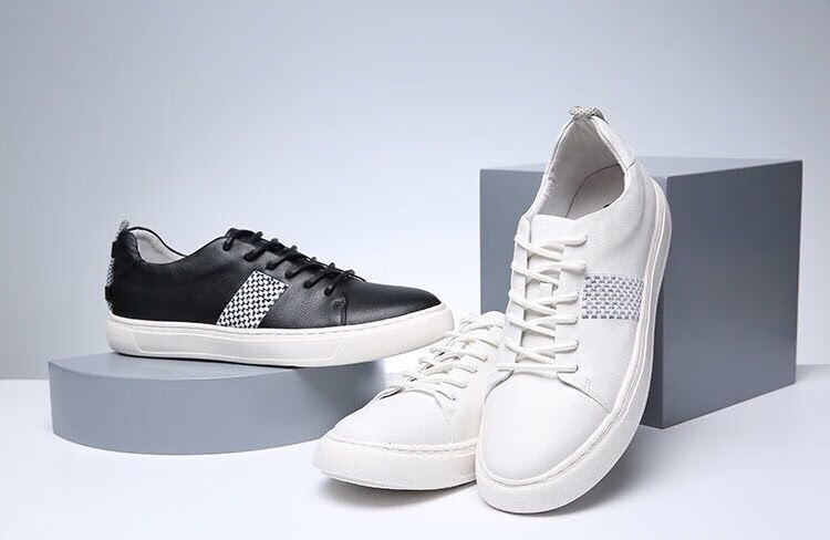 nome诺米 电绣舒适男鞋 白色 39