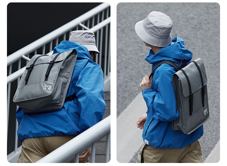 Herschel Canada Herschel Rainproof Series SURVEY II Unisex Indigo Large 17.5L 12