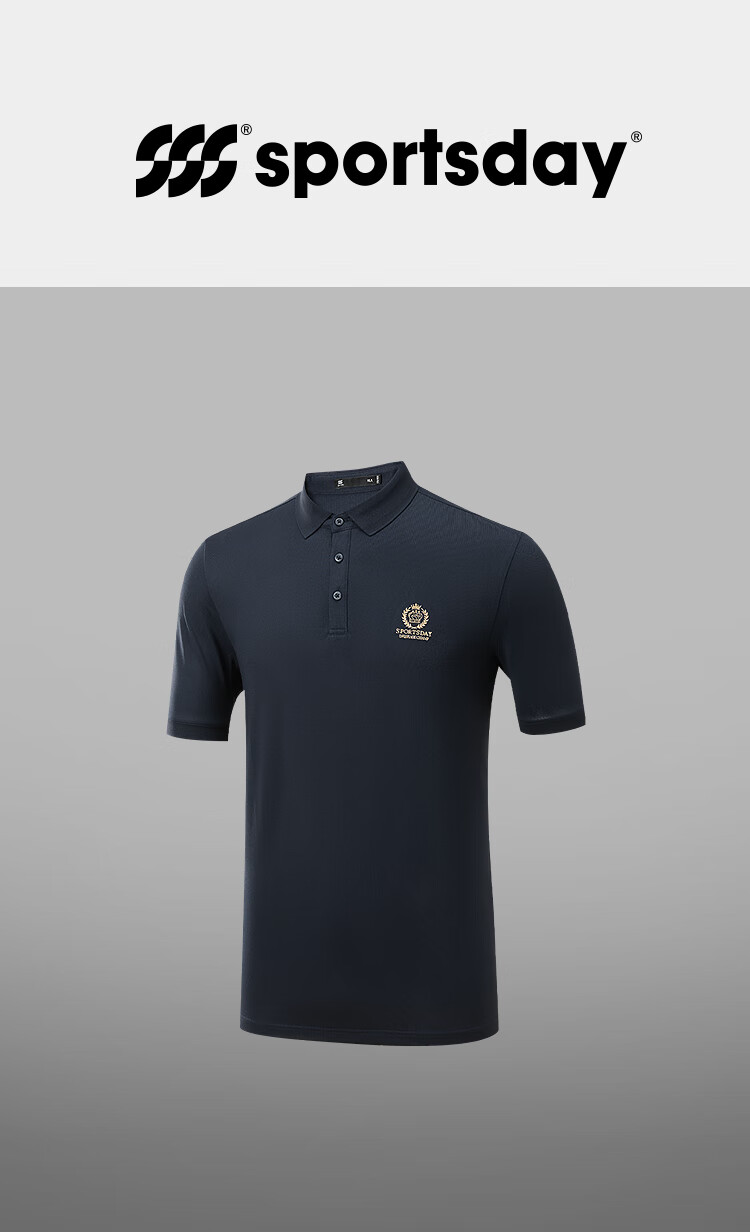 HLA Hailan Home Men's Short Sleeve Polo 26 Equestrian Sports Cooling Short Sleeve Summer Shirt 1
