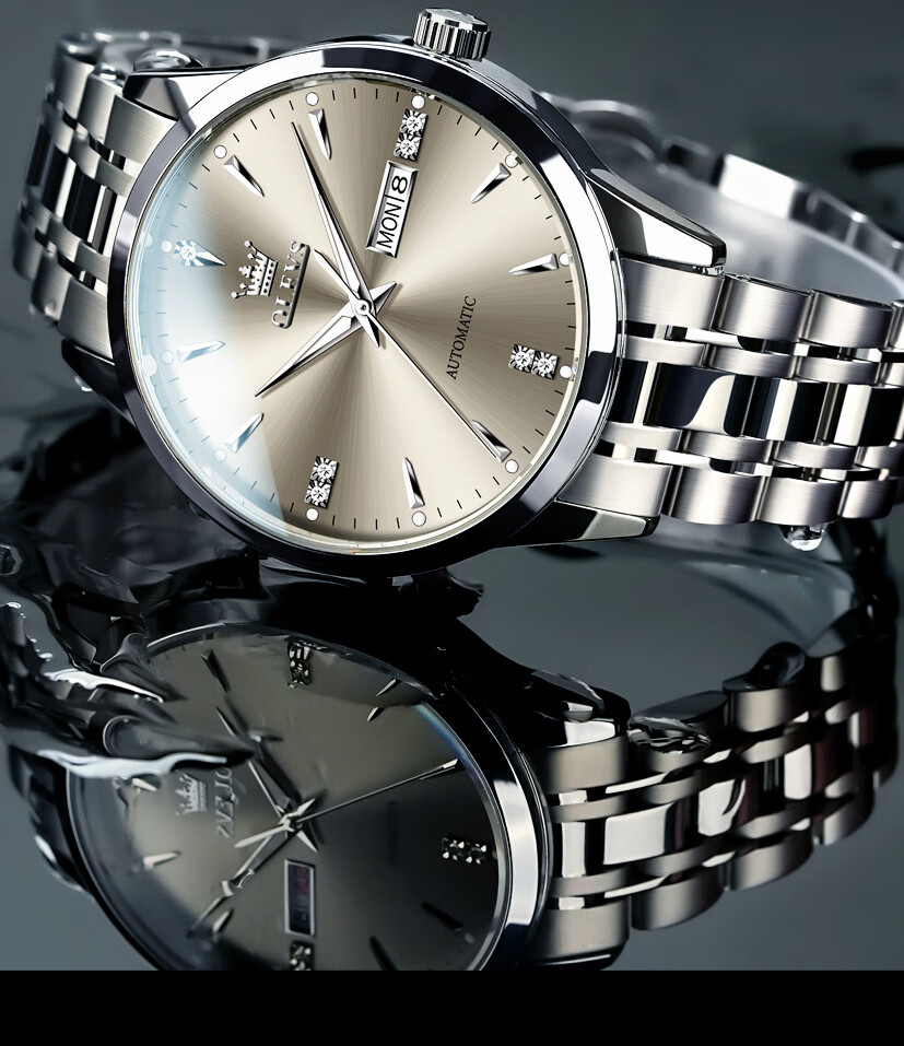 OLEVS Swiss Certified Men's Automatic Mechanical Watch Minimalist Men's Watch 2026 New Top 10 Brand 10