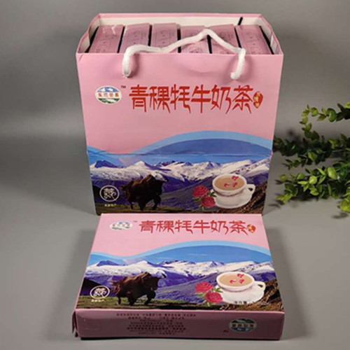 易睿兹西藏牦牛奶茶圣地御草青稞牦牛奶茶西藏特产礼盒装一盒120克