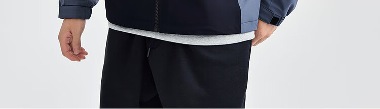 Giordano Men's Windproof Jacket Autumn Winter New Color Block Loose Fit Hooded Windbreaker 01075078 18
