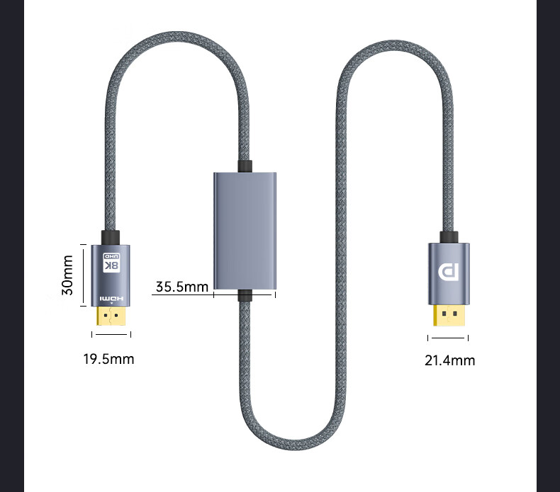 Кабель HDMI - DisplayPort
