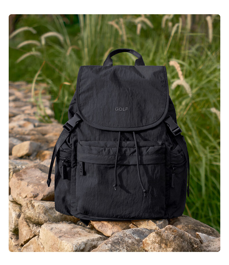 GOLF Women's Outdoor Lightweight Backpack 15-inch Laptop Bag Student School Bag Water-Resistant Travel Backpack 27