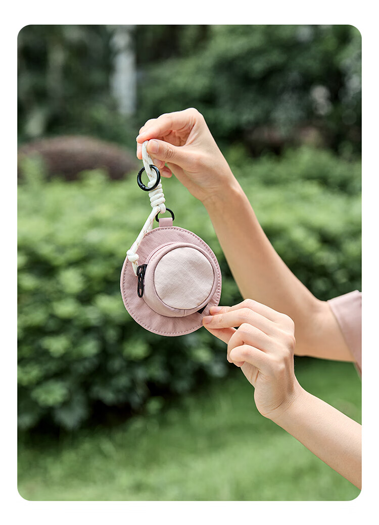 GOLF Portable Earphone Pouch, Handheld Coin Purse, Small Fisherman Hat Charm, Mini Key Case, USB Drive And Data Cable Storage Pouch 4