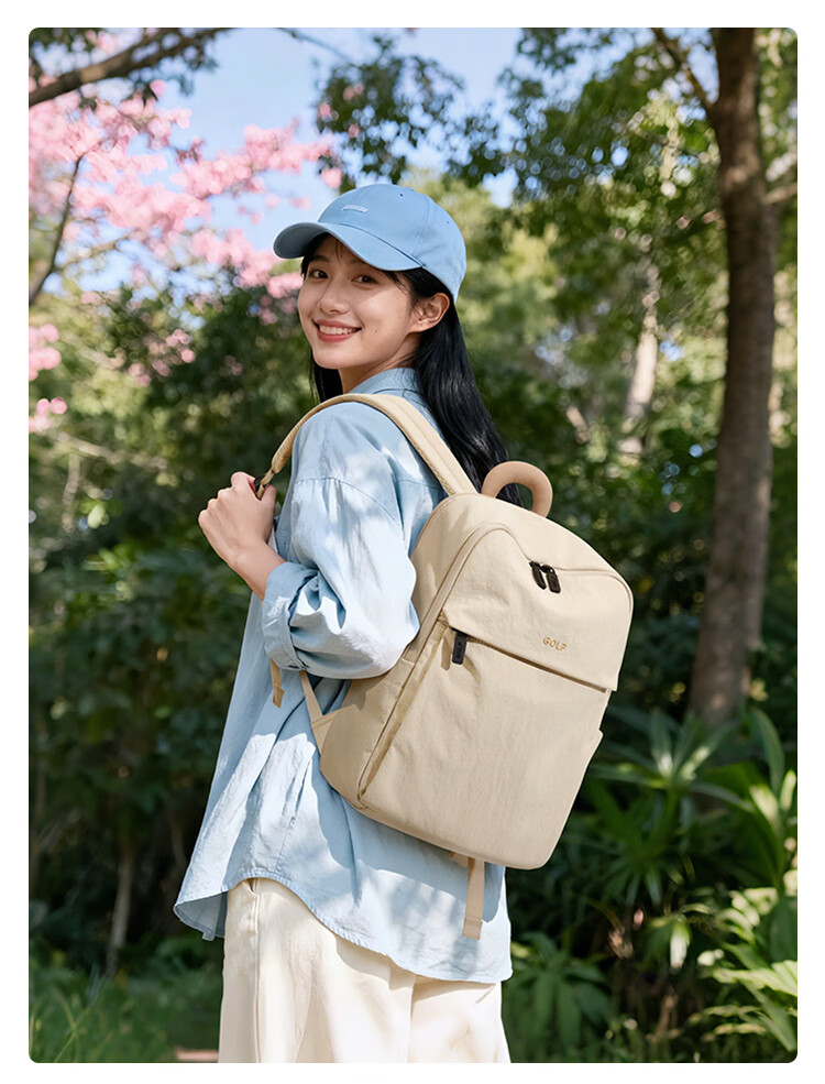 GOLF Lightweight 14-Inch Laptop Backpack for Women, Business Travel Backpack, College Student Bookbag, Birthday Gift 15