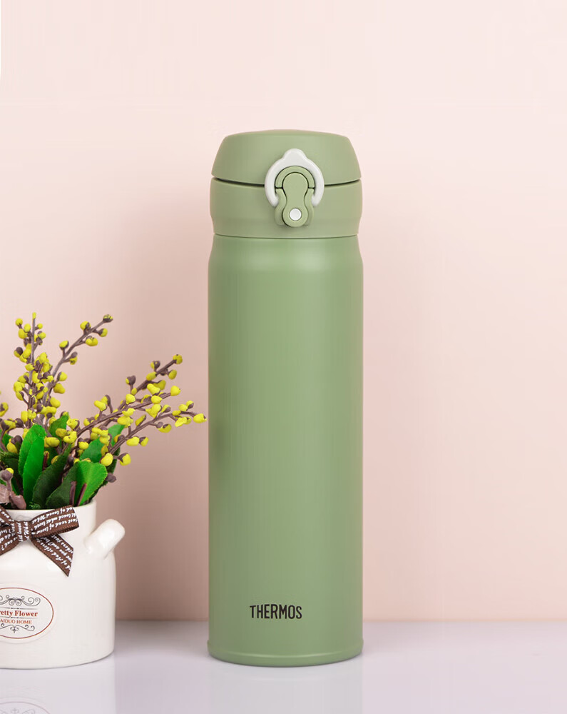 膳魔师(thermos)膳魔师保温杯日本男士女生便携杯子牛油果色水杯jnr