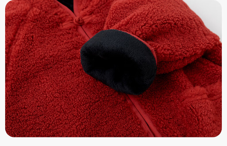 Dudu Kids Children's New Year Outfit Winter Boys Jacket and Pants Warm Girls Festive Red Size 90 4