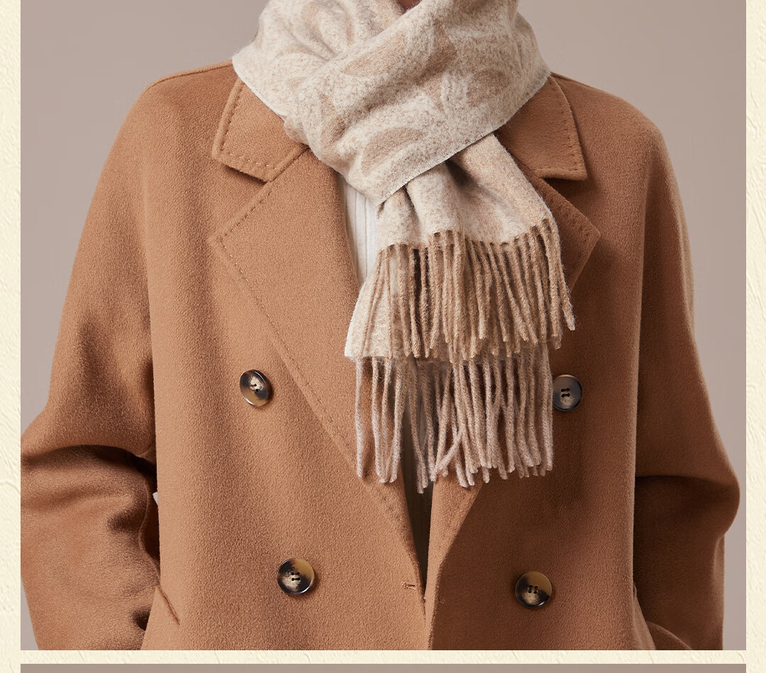 Shanghai Story 100% Wool Jacquard Shawl Scarf Autumn Winter Fashion Warm Dual-Use Neck Warmer Birthday Gift for Girlfriend 12