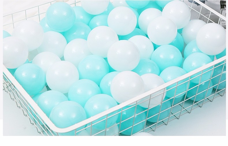 醉米海洋球儿童加厚波波球宝宝游乐场玩具球池围栏婴儿彩色球环保加厚