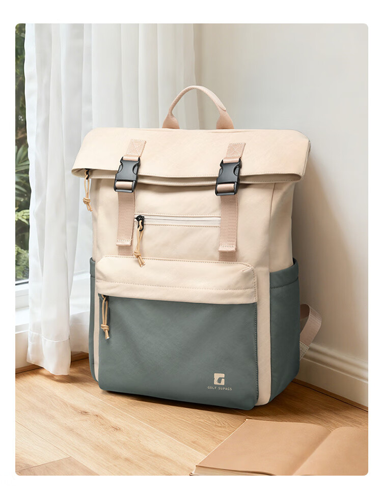 GOLF Lightweight Laptop Backpack for Men and Women, Stylish 14/16 Inch Notebook Travel Bag, Student School Bag 10