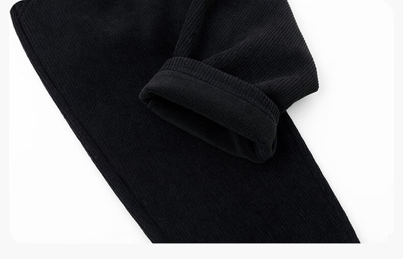 Dudu Baby New Year Children's Winter Pants Boys Girls Casual Pants Black 90 16