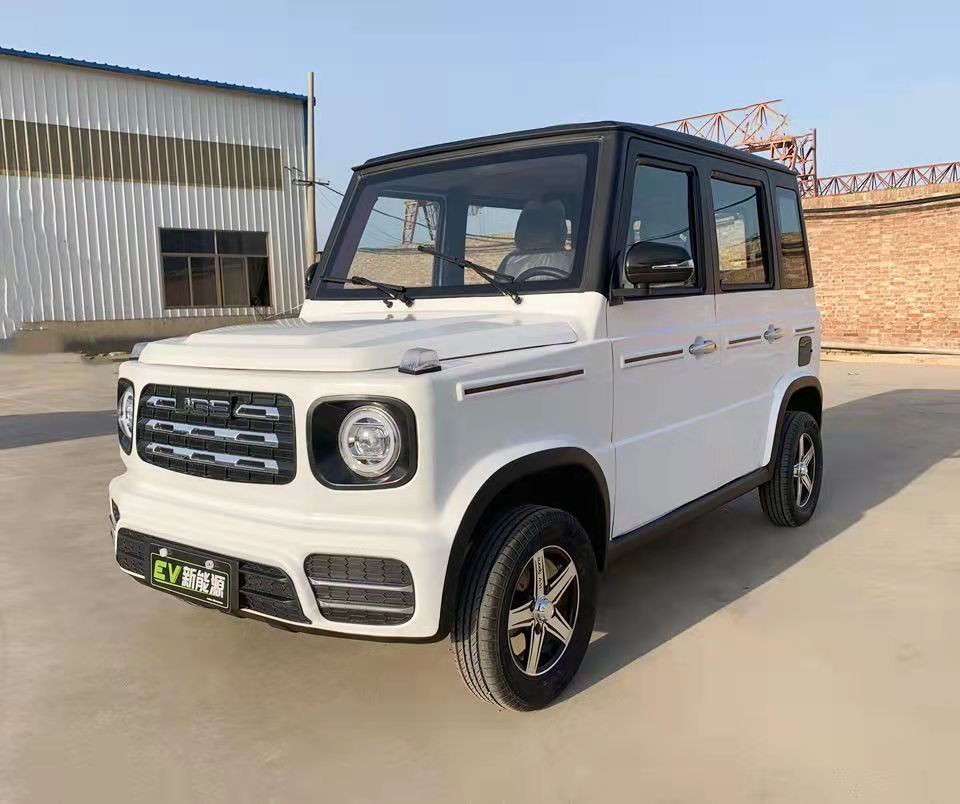 中老年代步电动车 奔驰大g四轮全封闭电动车成人家用锂电瓶油电两用