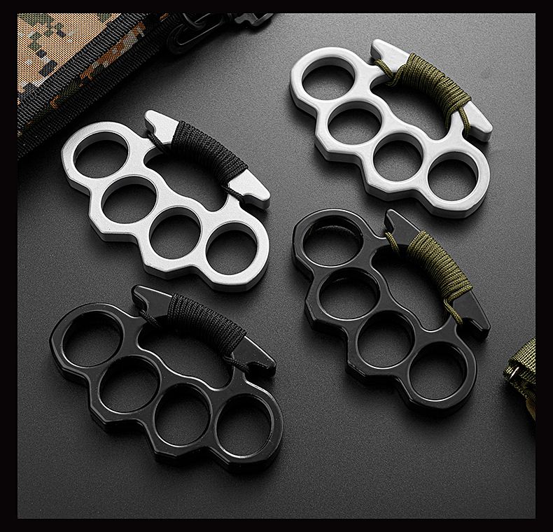 约龙(yuelong) 指虎防身拳刺虎指拳扣虎指虎指拳套玻纤指虎四指手撑子