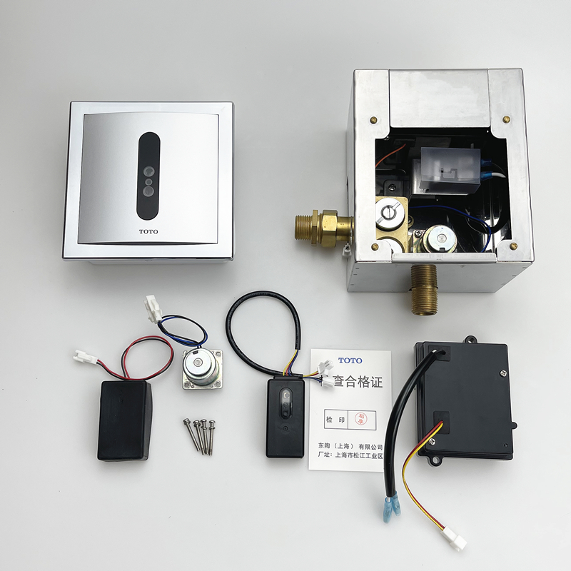 toto小便斗感应器due114upk暗装小便池配件感应冲洗阀due106up due114