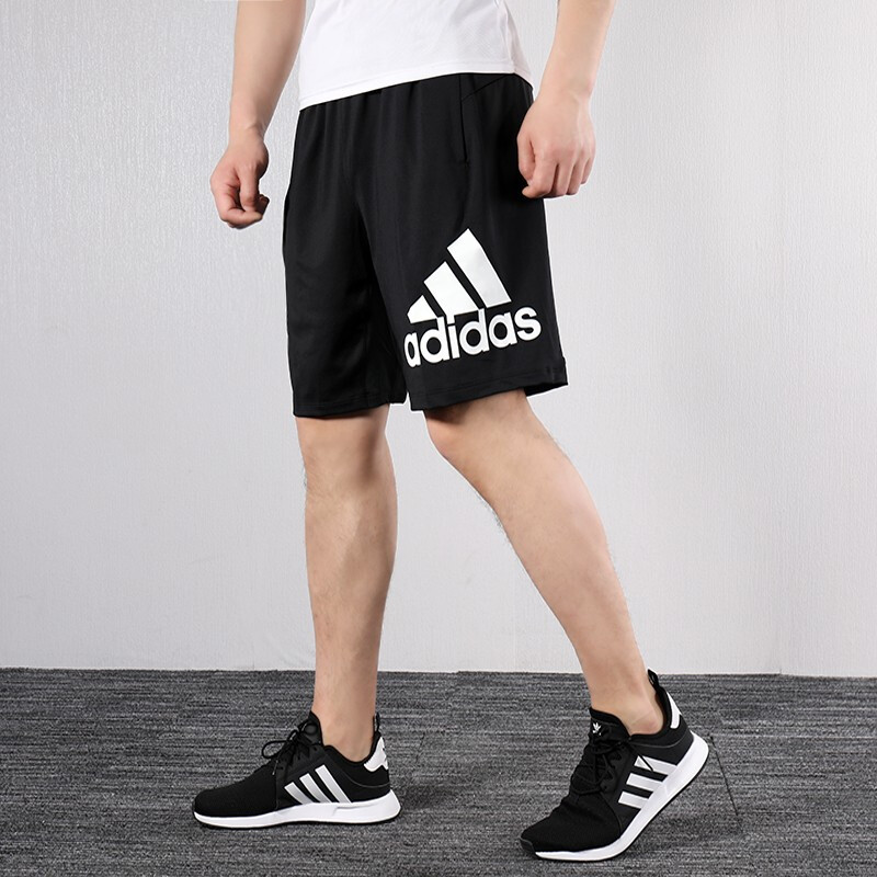 阿迪达斯 (adidas)官方舰店男裤夏季新款运动裤跑步健身舒适透气休闲