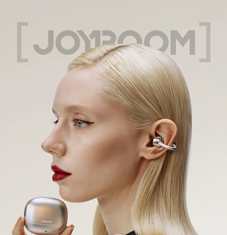 Joyroom OE3 Bluetooth Earphones L-Shaped Flat Head Clip-On Open-Ear Bone Conduction Wireless Sports Running Long Battery Life 2026 Latest Model 16