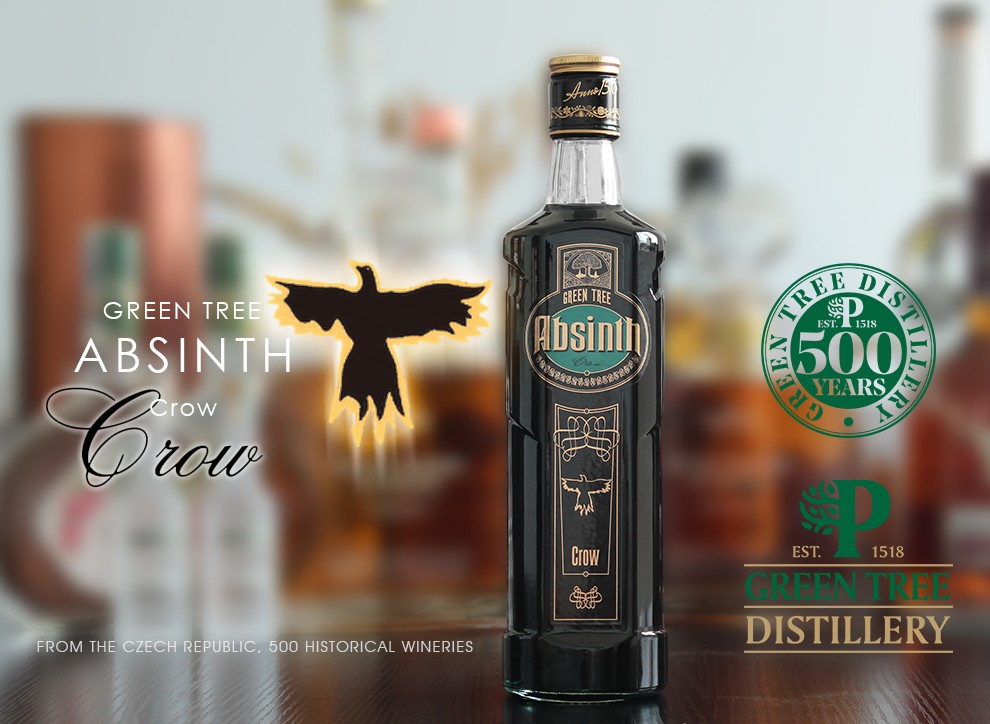 捷克进口洋酒 鲁道夫苦艾酒 (黑) absinthe 500ml 高度酒烈酒鸡尾酒