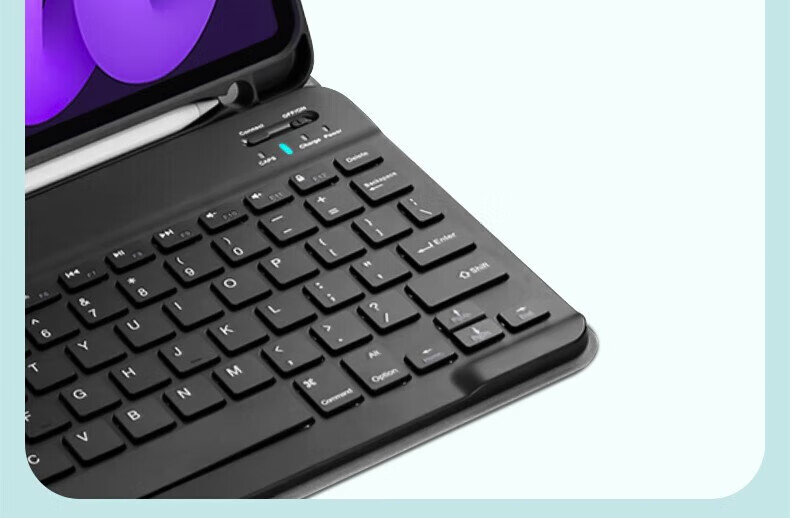 Soyin Apple iPad Pro Keyboard Protective Case 11-inch Magic Keyboard Mouse Set 2022/21/20/18 Models Tablet Stand Bluetooth External with Stylus Pen 26