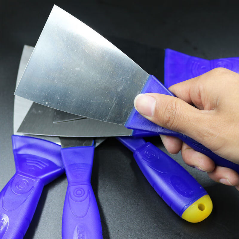 12把 塑料柄油灰刀 油灰铲刀 灰刀铲刀刮腻子 腻子刀 铲刀 小铲刀 1寸