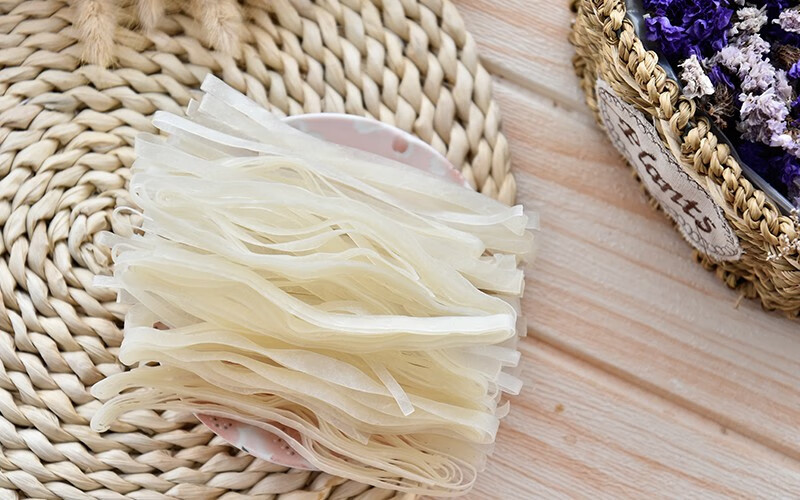 石磨蒸粉500gx2袋 威颜 广西桂平特产 扁粉宽米粉火锅粉炒河粉老友粉