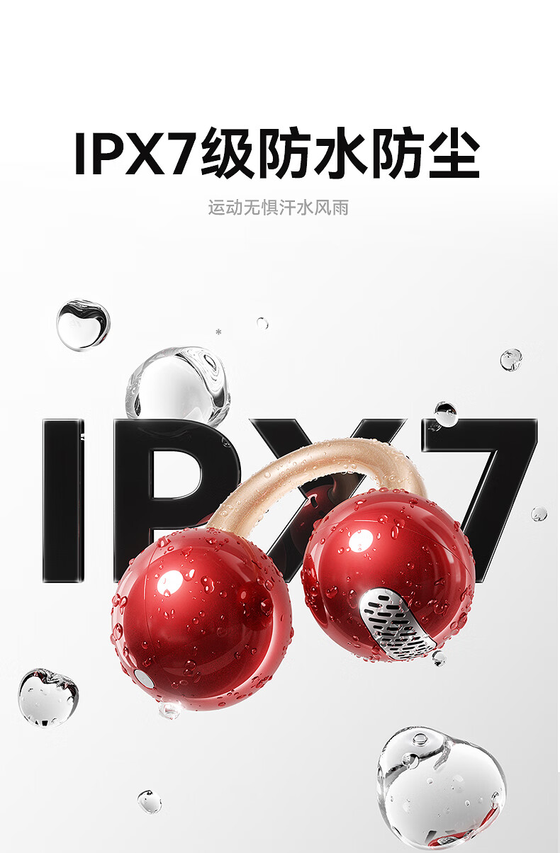Joyroom OC3 Lipstick Bluetooth Earbuds Clip-On Bone Conduction Open-Ear Noise-Cancelling AI Office Translation Device Unisex Gift 36