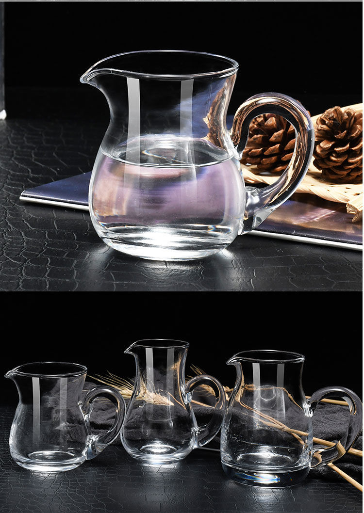 墨申玻璃白酒壶分酒器无铅刻度分酒壶醒酒器透明小酒壶家用玻璃酒壶jh