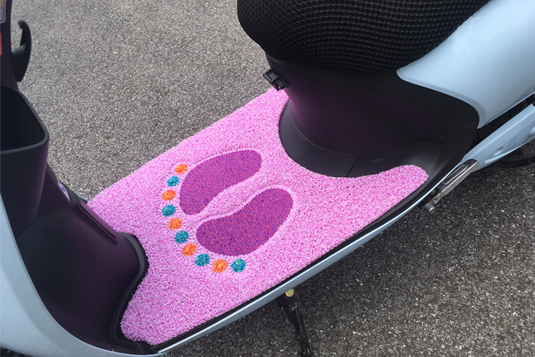 电动车脚垫电瓶车垫子脚垫电动踏板车脚踏垫摩托车小龟王脚垫皮 短款