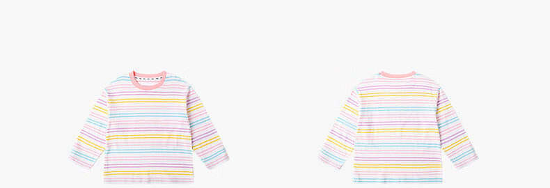 Dudu Baby Set Cartoon Spring Boys Long Sleeve T-Shirt Girls Overalls Children's Spring Two-Piece Set Pink 80 5