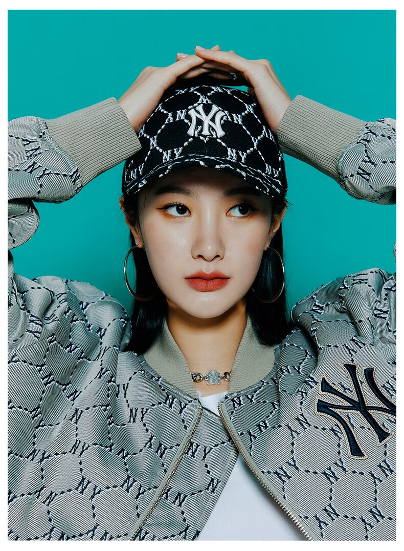 txs mlb ny官方 男女情侣棒球帽老花硬顶遮阳潮同款22秋季新款 波士顿