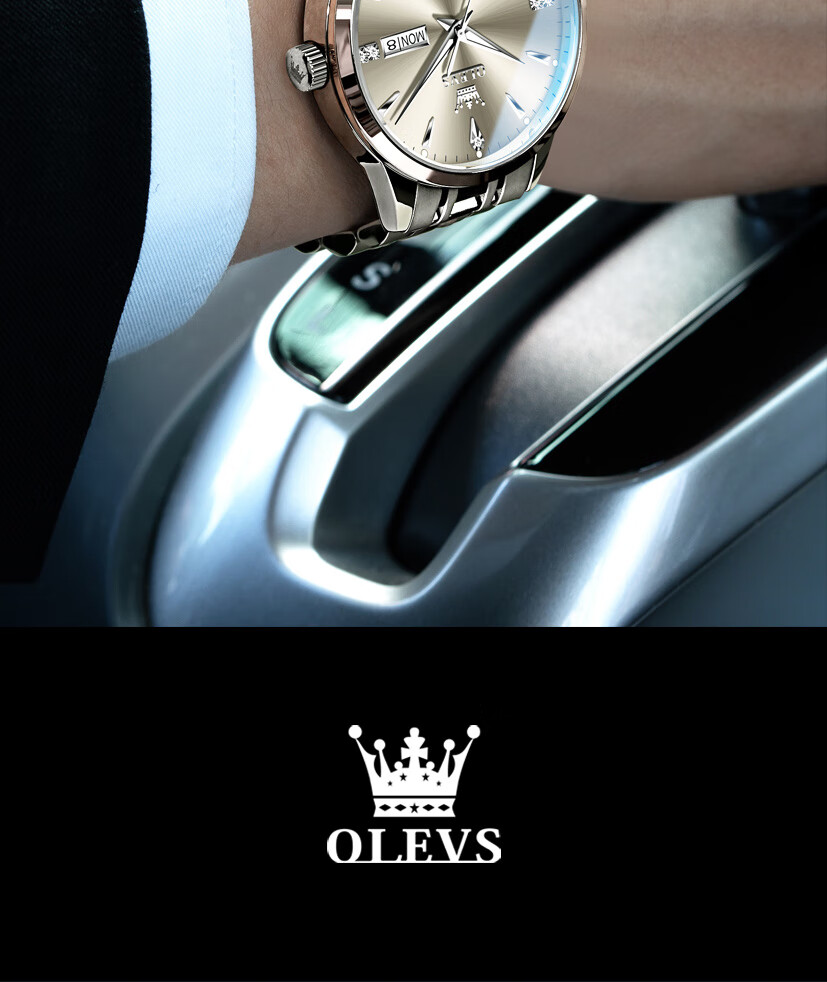 OLEVS Swiss Certified Men's Automatic Mechanical Watch Minimalist Men's Watch 2026 New Top 10 Brand 8
