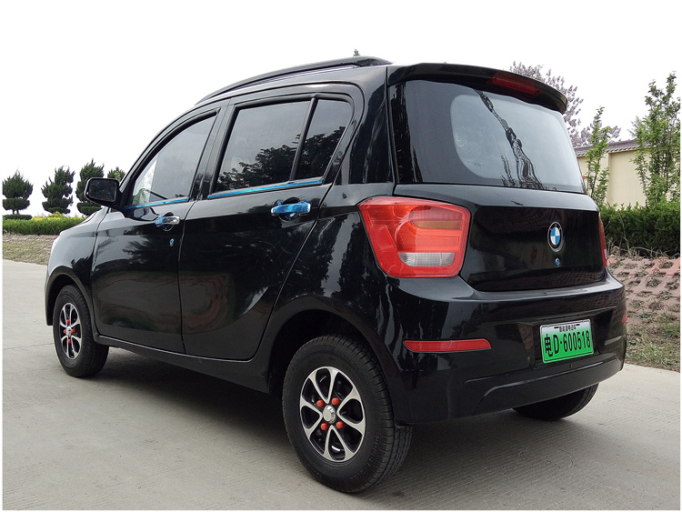 英诺普新款豪华宝马全封闭电动四轮轿车成人新能源汽车油电两用女性