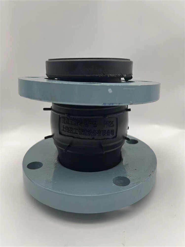 软接头橡胶国标法兰式可曲绕橡胶接头避震喉软连接kxt型dn80dn100 dn