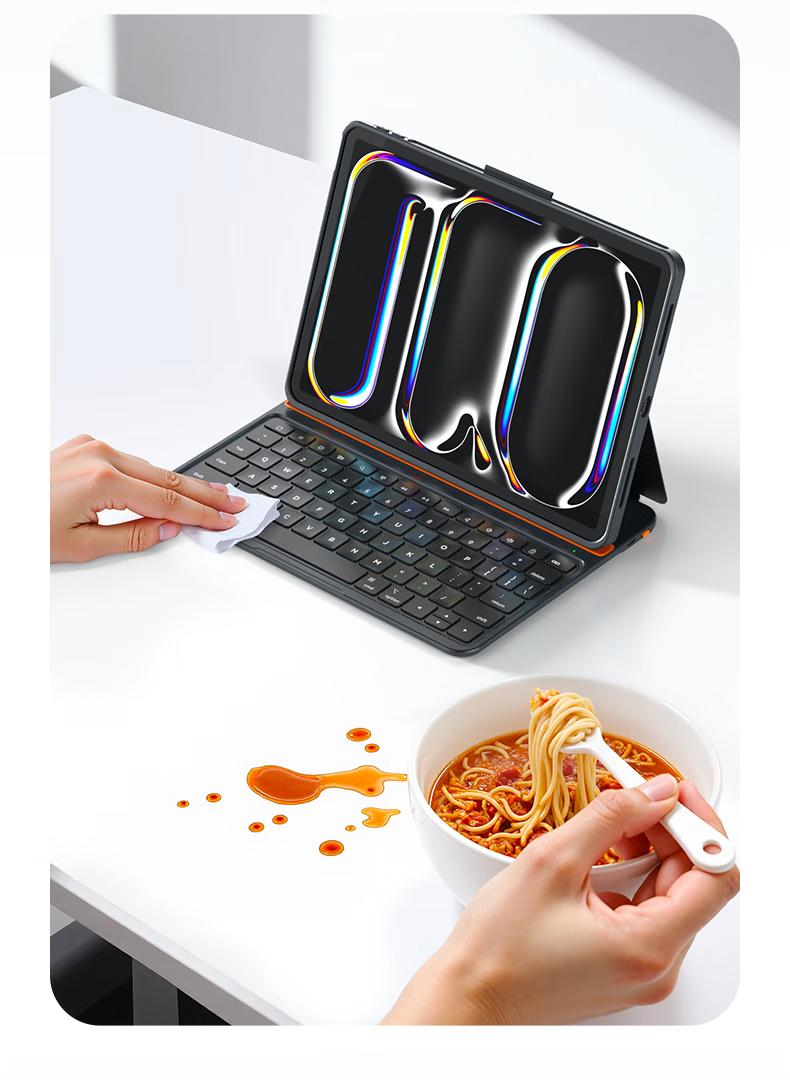 Suoying Ultra Lightweight iPad Air 8/7/6 Keyboard Protective Case Integrated Magic Keyboard Apple Tablet Bluetooth Keyboard and Mouse Set 12.9 Inch 2026/25/24 16