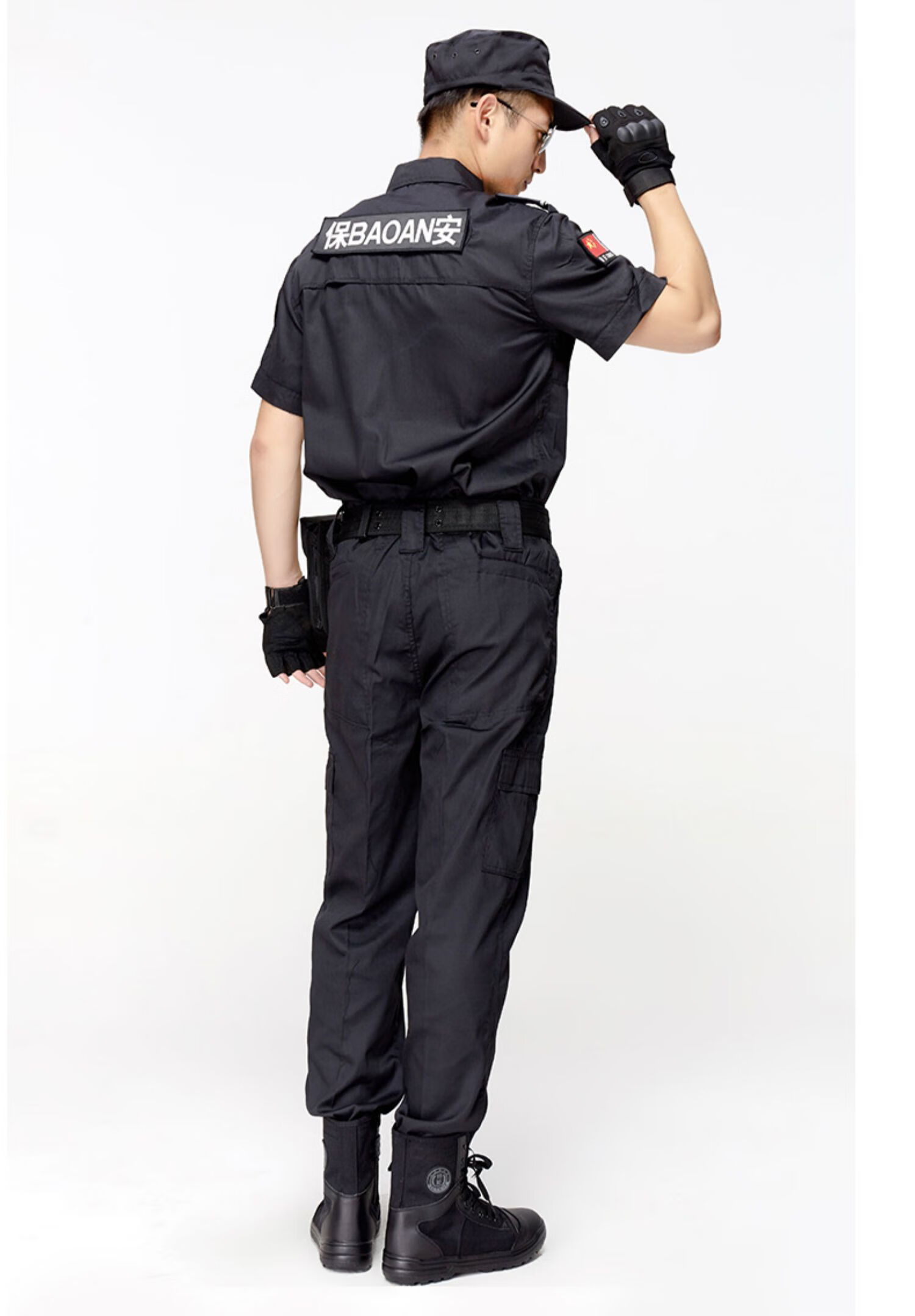 保安服秋冬装长袖保安工作服套装男春秋长袖作训服物业安保制服夏季