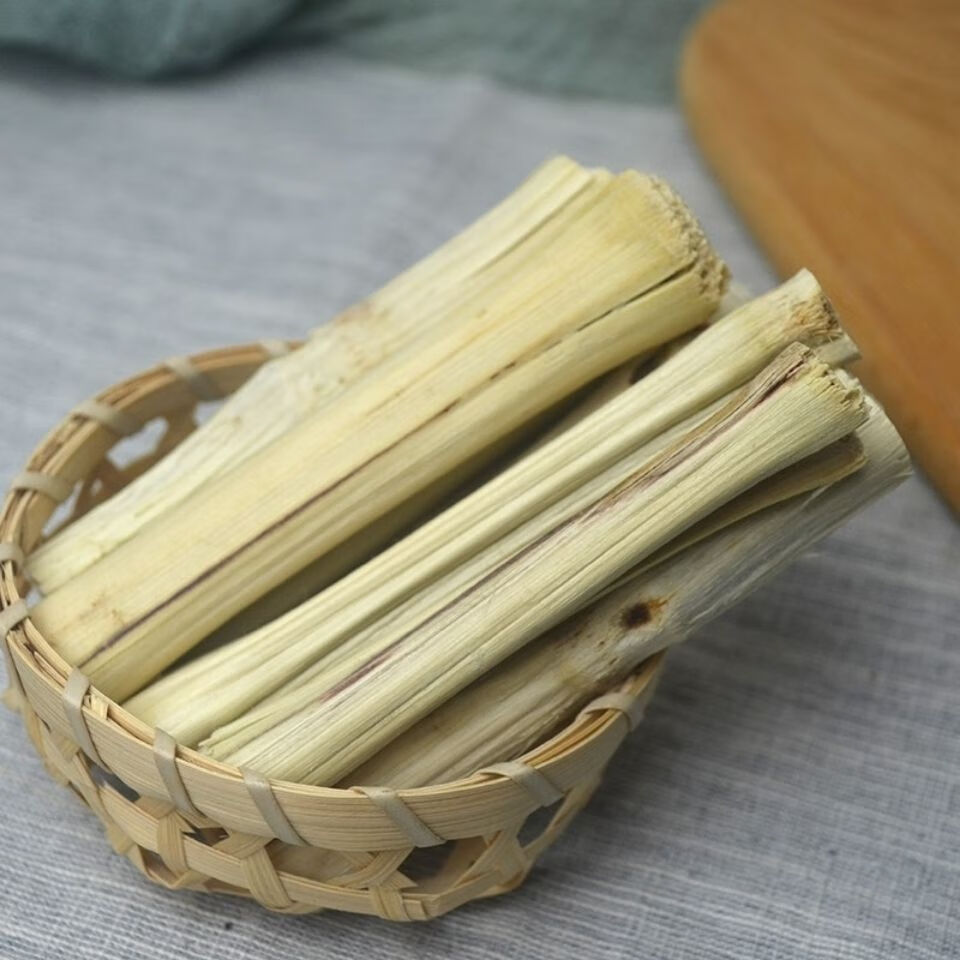 竹蔗干广东甘蔗 脱水干蔗 竿蔗 甜竹蔗糖水煲汤料配白茅根雪梨干有仁