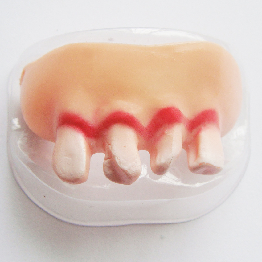 假牙套大龅牙 吸血鬼僵尸牙齿 儿童整人小玩具 新奇创意礼物 全套十款