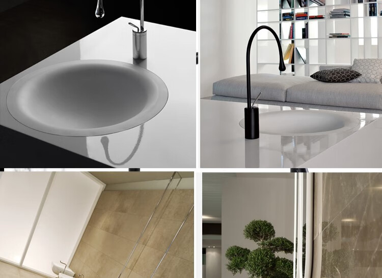 欧度卫浴水龙头意大利拉丝金色加长冷热洗脸洗手盆北欧黑色台上盆龙头