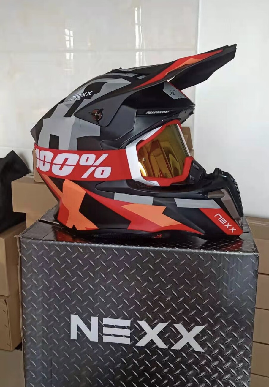 野马(yema)同款摩托车越野盔拉力盔四季男女头盔速降卡丁车山地骑行