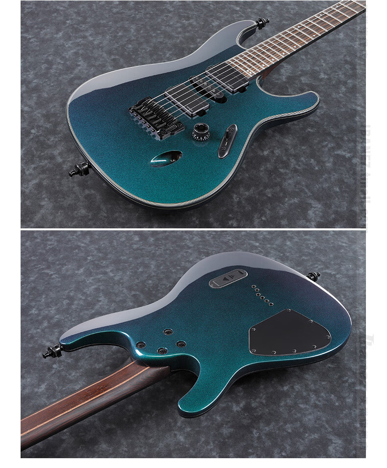 ibanez依班娜s671alb银标s系列进阶电吉他带夜光 s671alb-bab光泽黑色