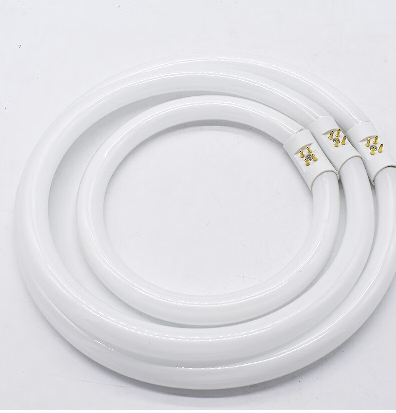 圆形灯管 环形白光家用室内卧室t6简约房间三基色节能吸顶灯 t6-22w 0