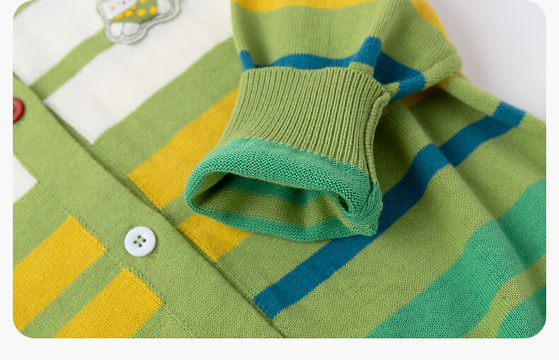 Dudu Kids Knitted Cardigan Spring Baby Sweater Casual Girls Long Sleeve Top Boys Jacket Spring Pink 100cm 32
